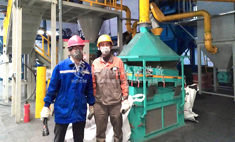 河北廢舊電池處理技術(shù)設備現(xiàn)場